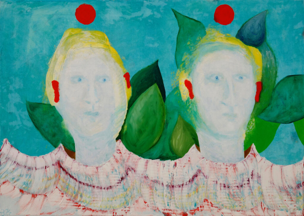 Dream Team_2024_Öl auf Leinwand_50x70 cm