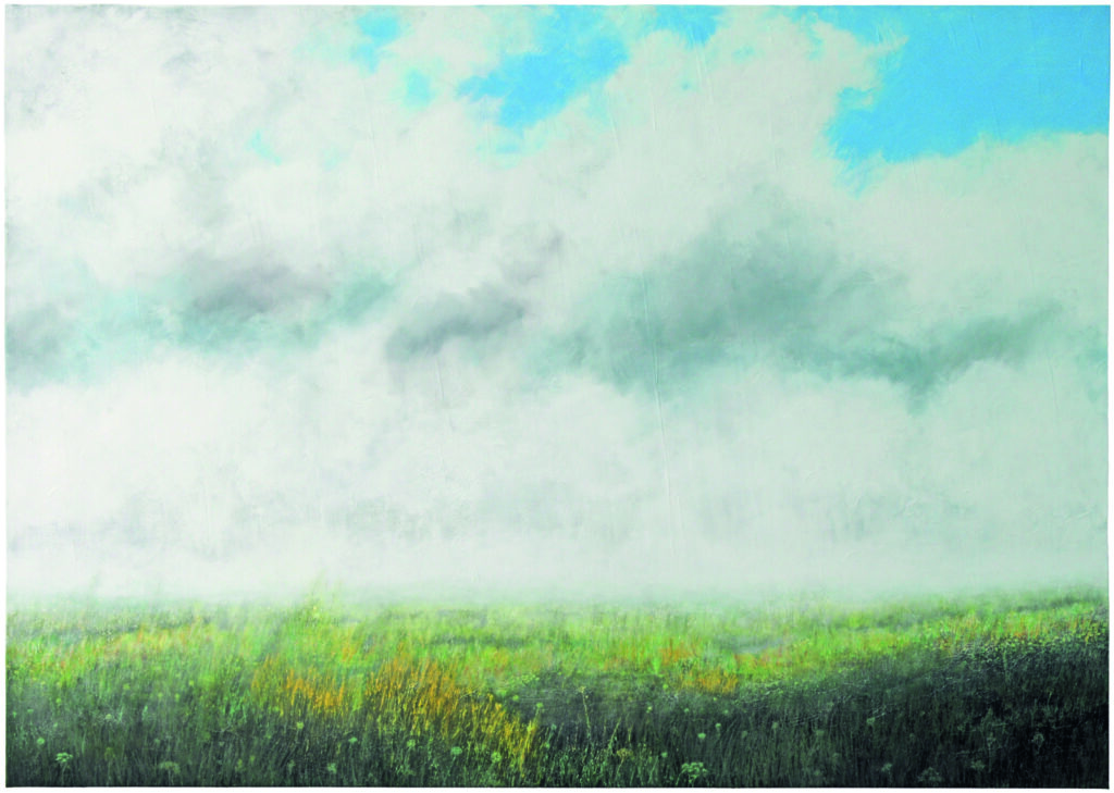 Mixed media on canvas, 170 x 240 cm, 2017